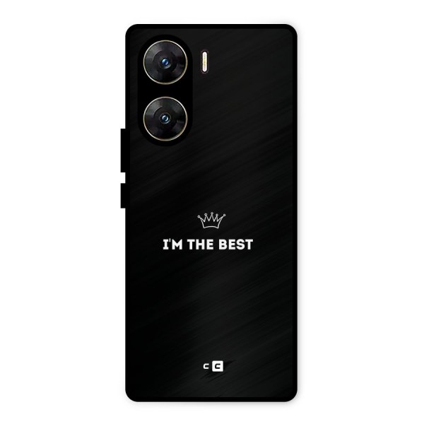 I Am The Best Metal Back Case for Vivo V29e