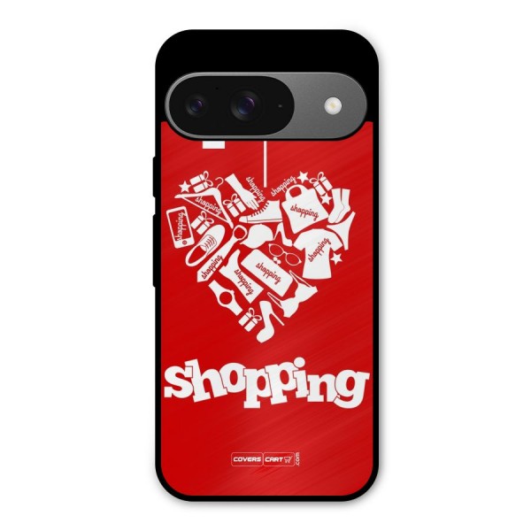 I Love Shopping Metal Back Case for Google Pixel 9