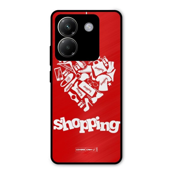 I Love Shopping Metal Back Case for Poco M7 Pro 5G