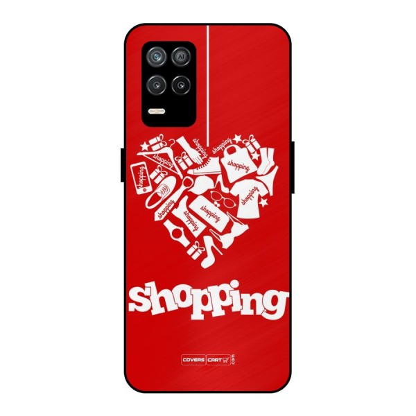 I Love Shopping Metal Back Case for Realme 9 5G