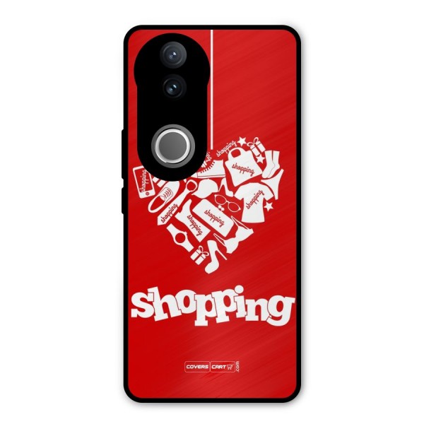 I Love Shopping Metal Back Case for Vivo V50e