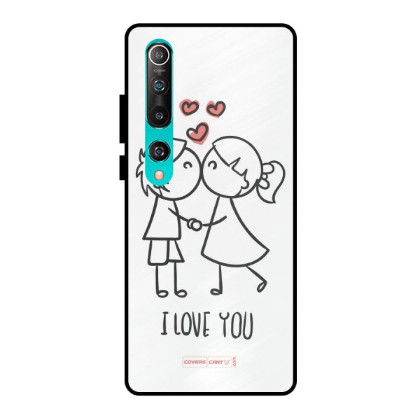 I Love You Metal Back Case for Mi 10