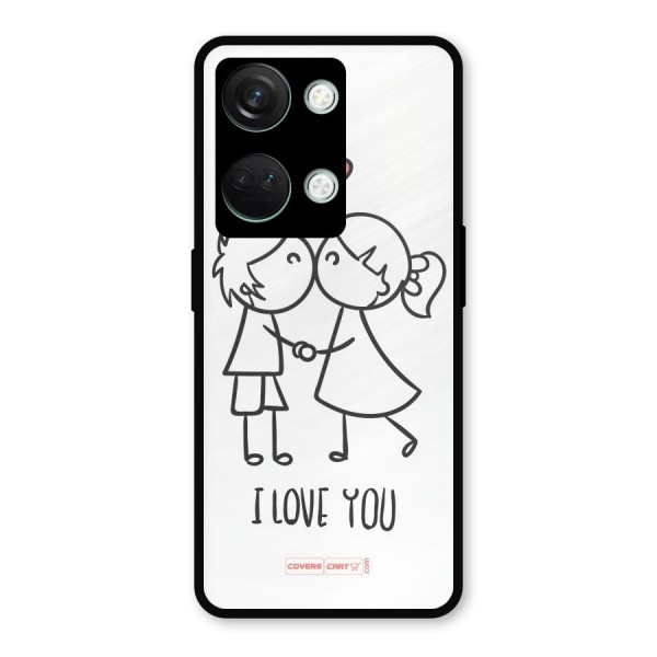 I Love You Metal Back Case for OnePlus Nord 3