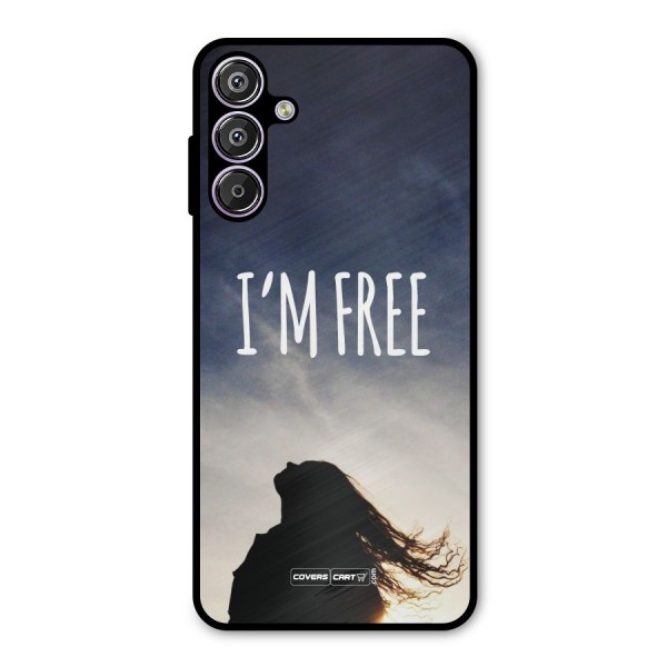 I m Free Metal Back Case for Galaxy F15