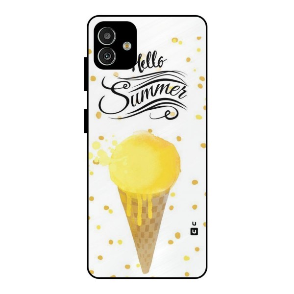 Ice Cream Summer Metal Back Case for Galaxy M13 5G