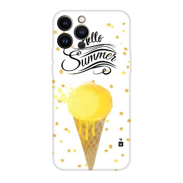 Ice Cream Summer Original Polycarbonate Back Case for iPhone 13 Pro Max
