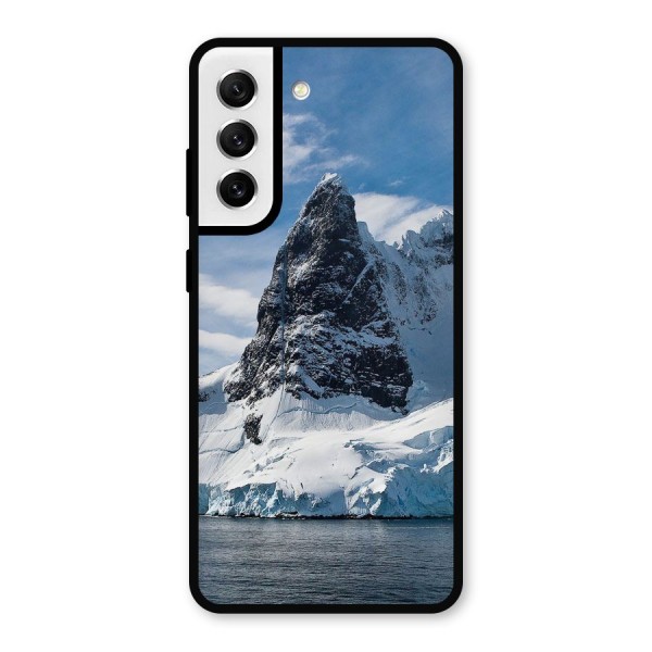 Ice Mountains Metal Back Case for Galaxy S21 FE 5G