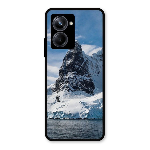Ice Mountains Metal Back Case for Realme 10 Pro