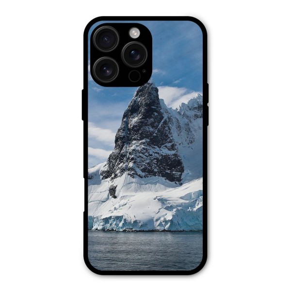 Ice Mountains Metal Back Case for iPhone 16 Pro Max