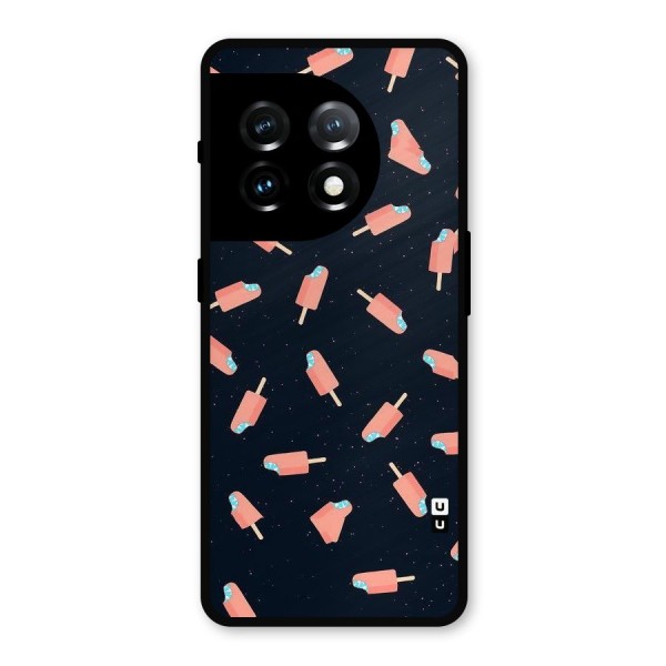 Icy Pattern Metal Back Case for OnePlus 11