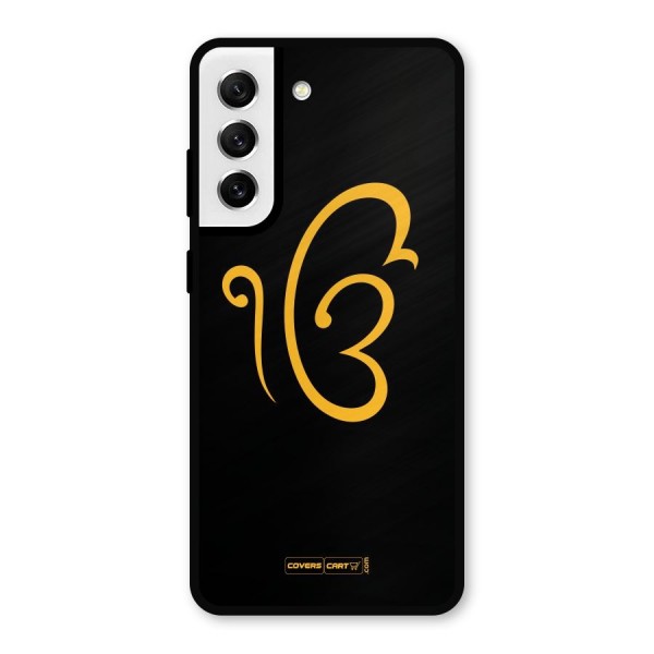 Ik Onkar Metal Back Case for Galaxy S21 FE 5G