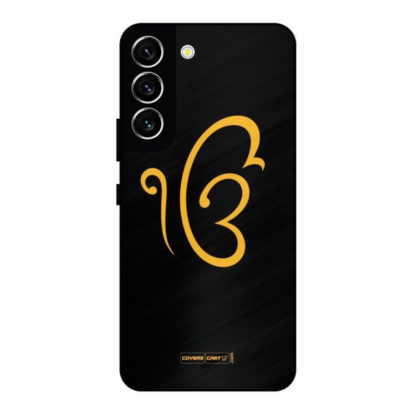 Ik Onkar Metal Back Case for Galaxy S22 5G