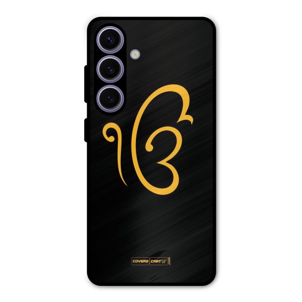 Ik Onkar Metal Back Case for Galaxy S24