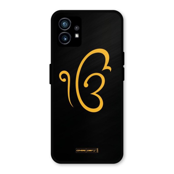 Ik Onkar Metal Back Case for Nothing Phone 1