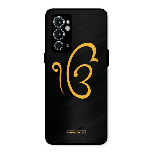 Ik Onkar Metal Back Case for OnePlus 9RT 5G