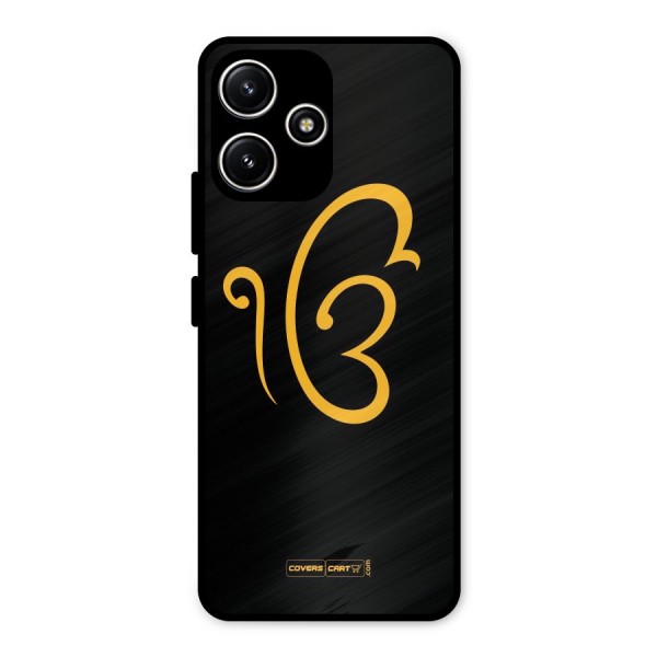 Ik Onkar Metal Back Case for Redmi 12 5G