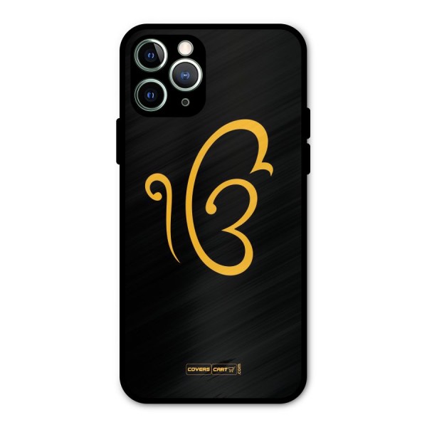 Ik Onkar Metal Back Case for iPhone 11 Pro Max
