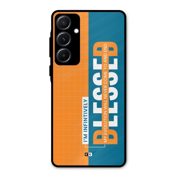 Infinite Blessed Metal Back Case for Galaxy A55