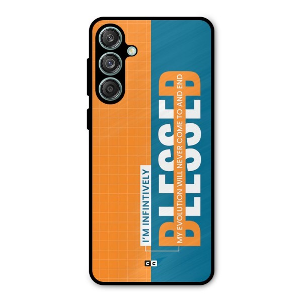 Infinite Blessed Metal Back Case for Galaxy M55 5G