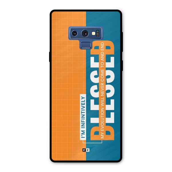Infinite Blessed Metal Back Case for Galaxy Note 9