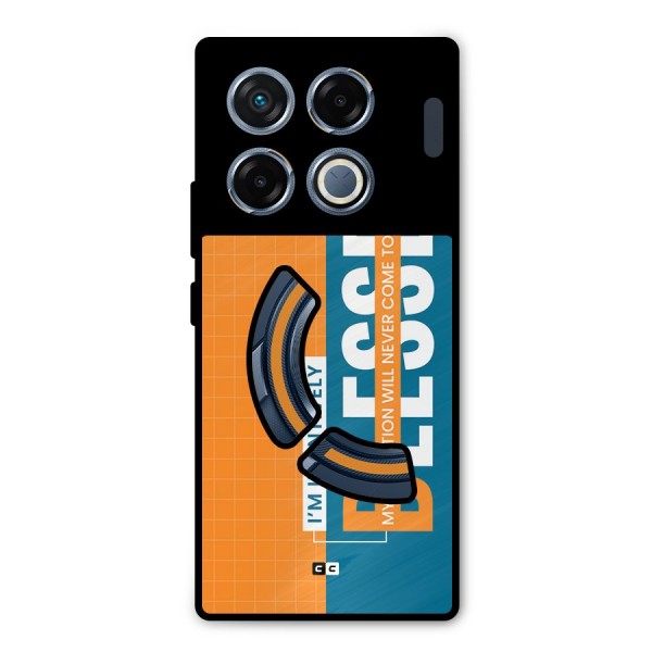 Infinite Blessed Metal Back Case for Infinix GT 20 Pro