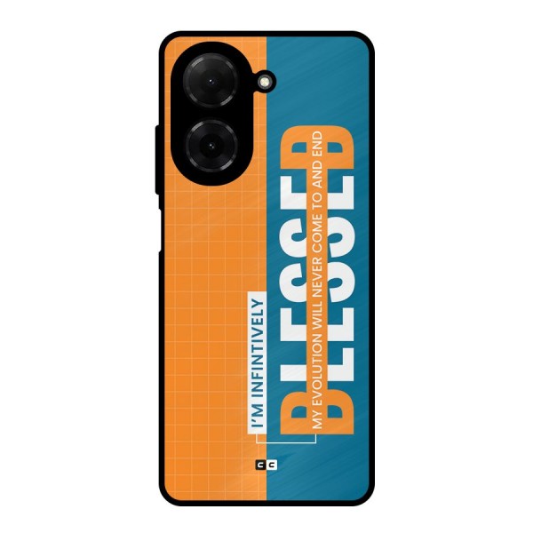 Infinite Blessed Metal Back Case for Redmi A5 4G
