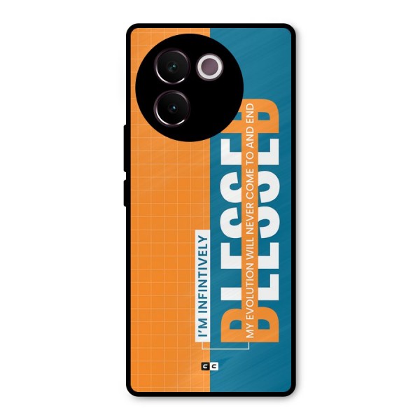 Infinite Blessed Metal Back Case for Vivo V30e