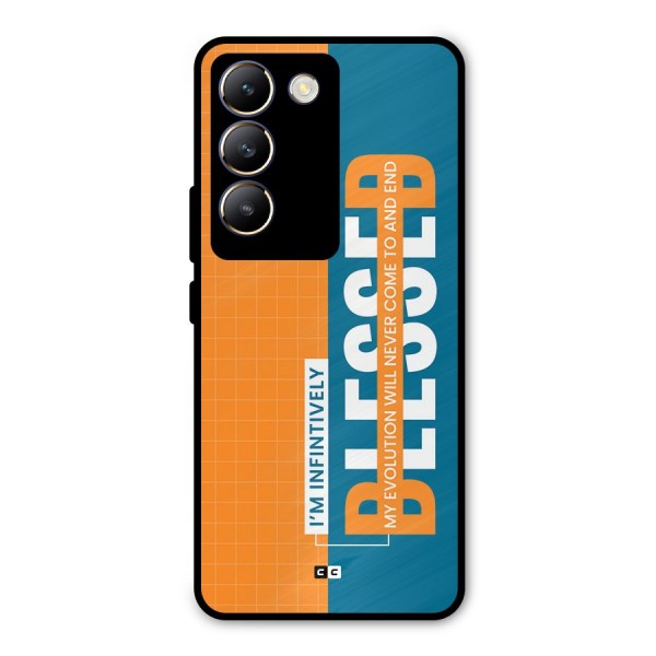 Infinite Blessed Metal Back Case for Vivo Y200e
