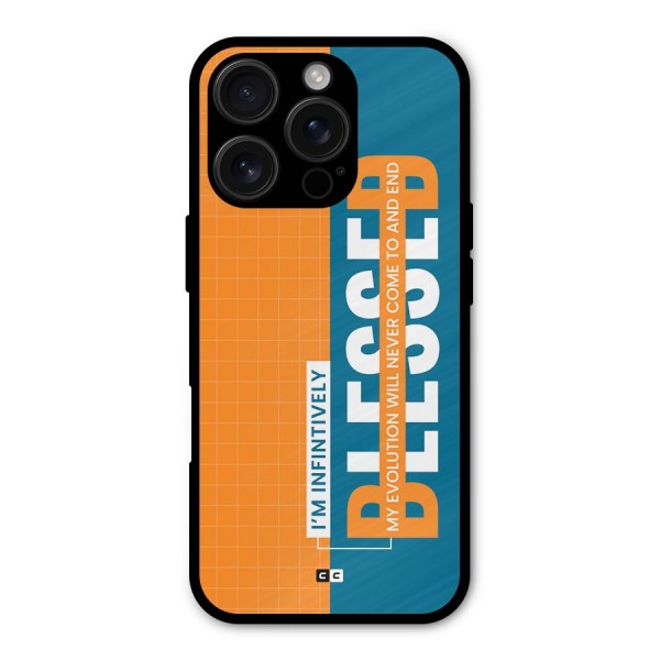 Infinite Blessed Metal Back Case for iPhone 16 Pro