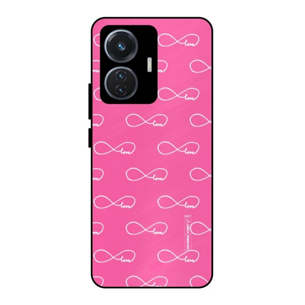 Infinity Love Metal Back Case for iQOO Z6 44W