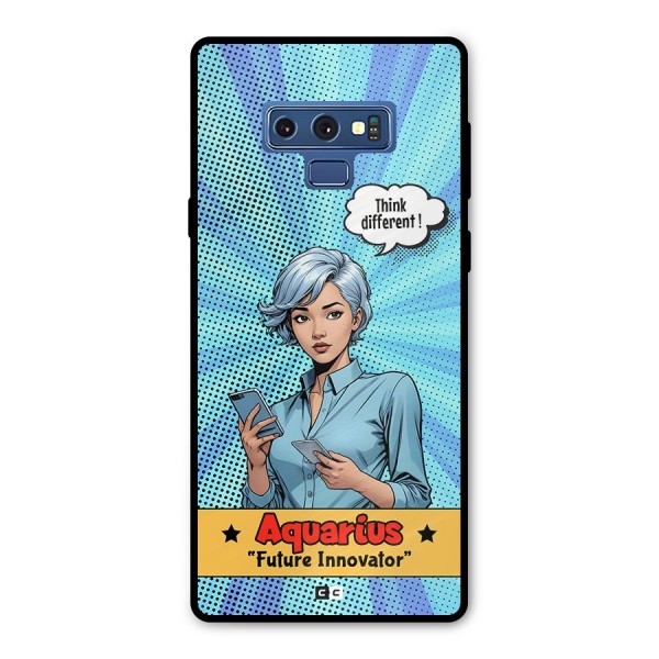 Innovative Aquarius Metal Back Case for Galaxy Note 9