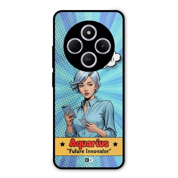 Innovative Aquarius Metal Back Case for Poco C75 5G