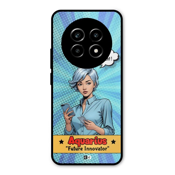 Innovative Aquarius Metal Back Case for Realme 13 Pro
