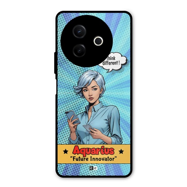 Innovative Aquarius Metal Back Case for Vivo Y39