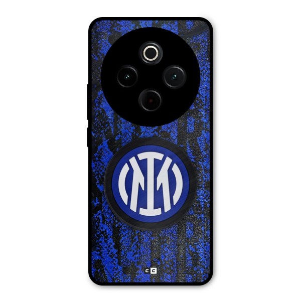 Inter Milan Texture Metal Back Case for Vivo T4
