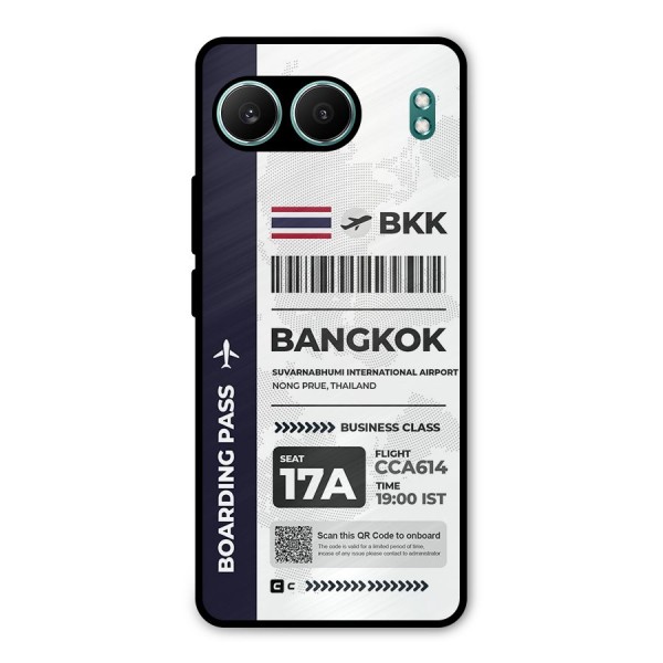 International Boarding Pass Bangkok Metal Back Case for OnePlus Nord 4