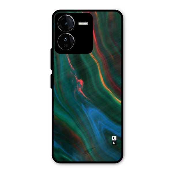 Inverse Marble Metal Back Case for iQOO Z9