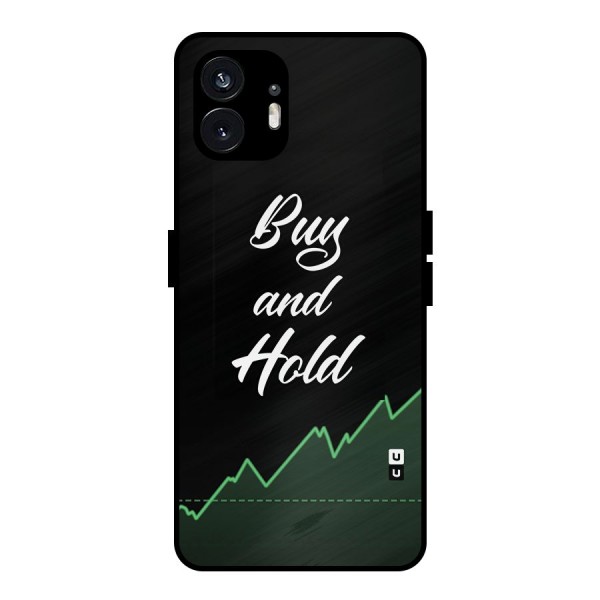 Investors Quote Buy and Hold Metal Back Case for Nothing Phone 2