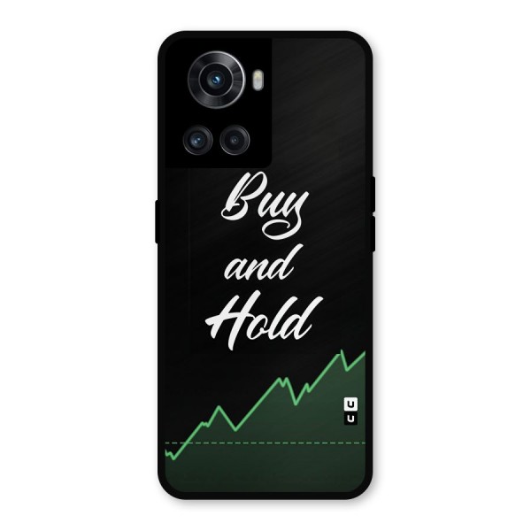 Investors Quote Buy and Hold Metal Back Case for OnePlus 10R