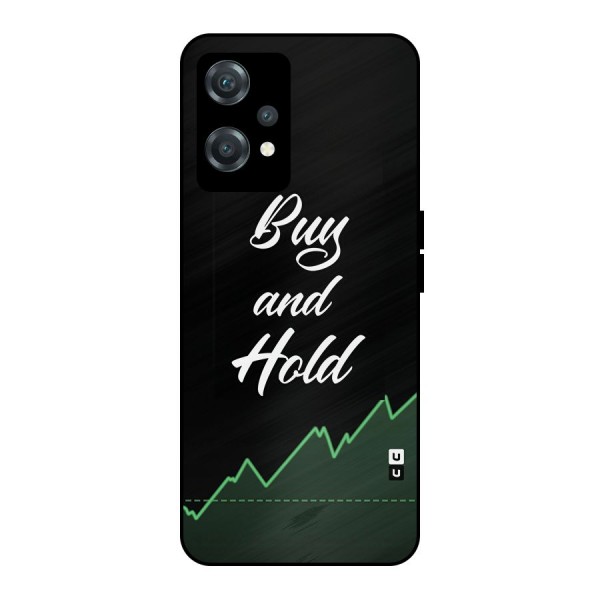 Investors Quote Buy and Hold Metal Back Case for OnePlus Nord CE 2 Lite 5G