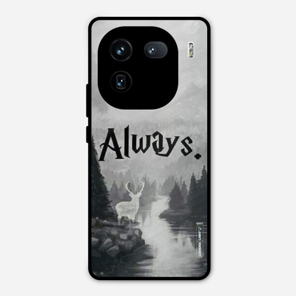 Invisible Deer Metal Back Case for iQOO 12