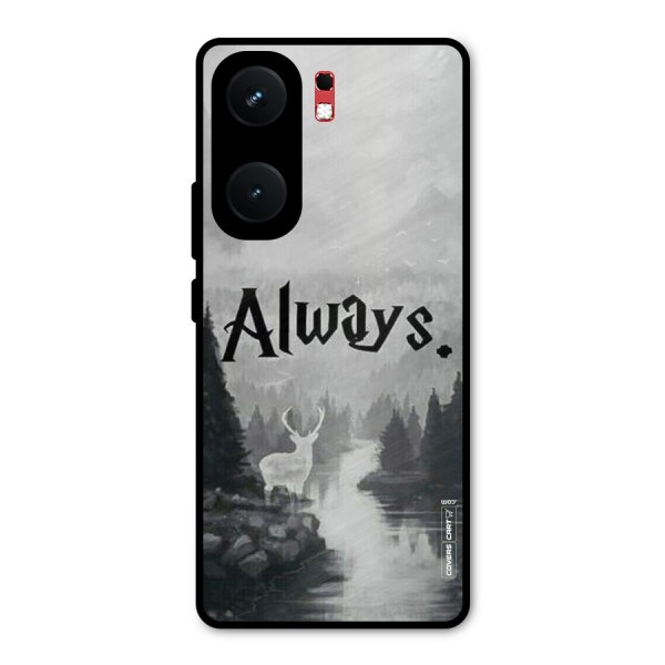 Invisible Deer Metal Back Case for iQOO Neo 9 Pro