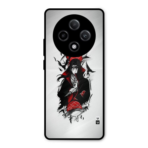 Itachi Combat Metal Back Case for Oppo F27 Pro Plus