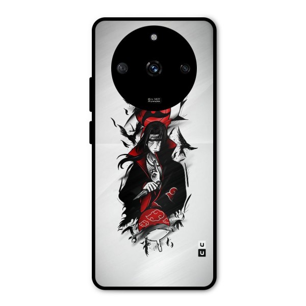 Itachi Combat Metal Back Case for Realme Narzo 60 5G