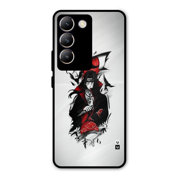 Itachi Combat Metal Back Case for Vivo Y200e