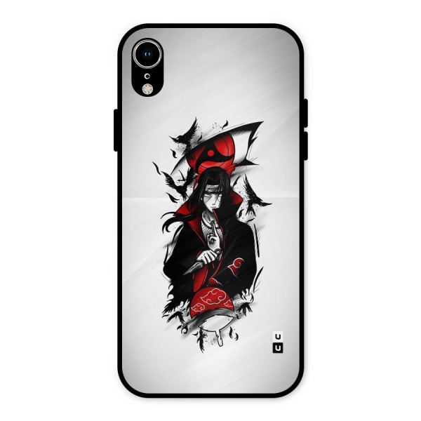 Itachi Combat Metal Back Case for iPhone XR