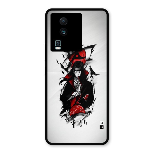 Itachi Combat Metal Back Case for iQOO Neo 7 Pro