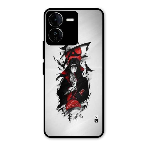 Itachi Combat Metal Back Case for iQOO Z9