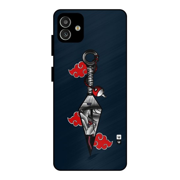 Itachi Kunai Naruto Metal Back Case for Galaxy M13 5G