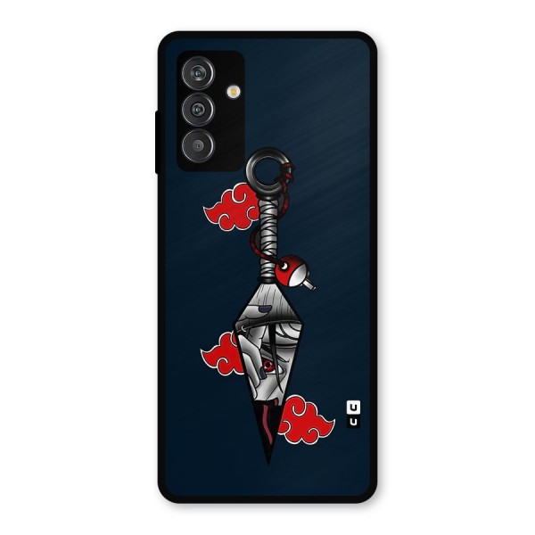 Itachi Kunai Naruto Metal Back Case for Galaxy M14 5G
